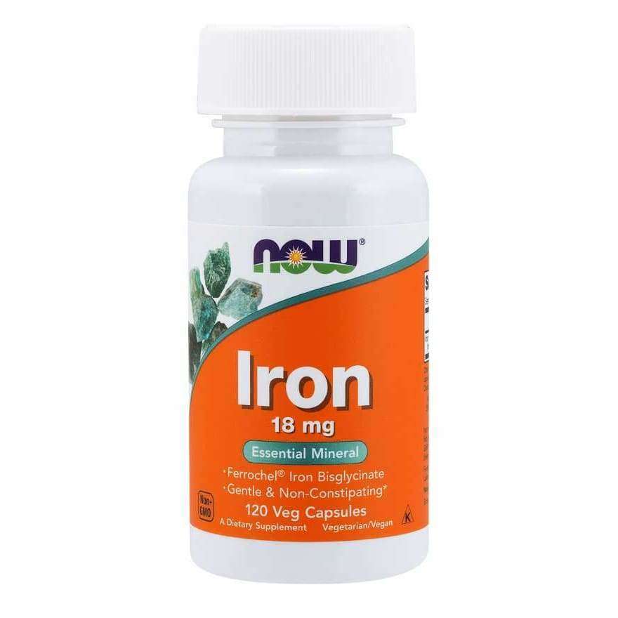 Now Foods Rauta 18 mg-Now Foods-Hyvinvoinnin Tavaratalo