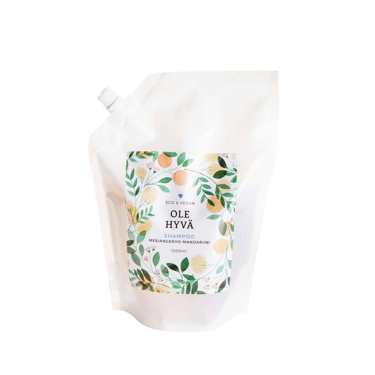 Ole Hyvä Shampoo Mesiangervo-Mandariini-Ole Hyvä-Hyvinvoinnin Tavaratalo