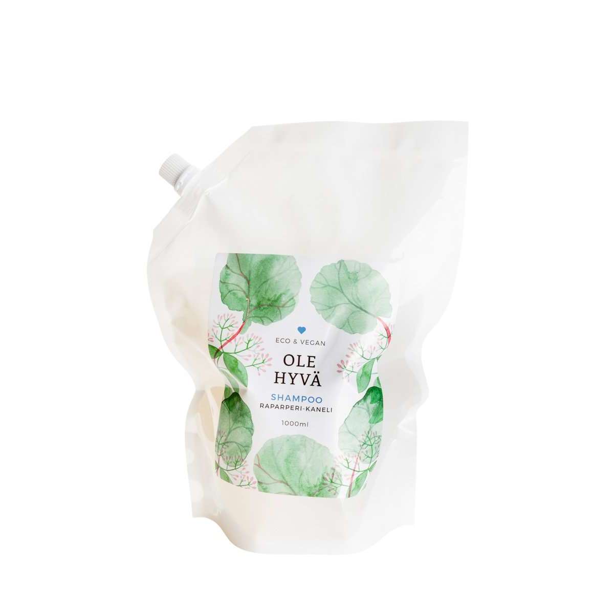 Ole Hyvä Shampoo Raparperi-Kaneli-Ole Hyvä-Hyvinvoinnin Tavaratalo