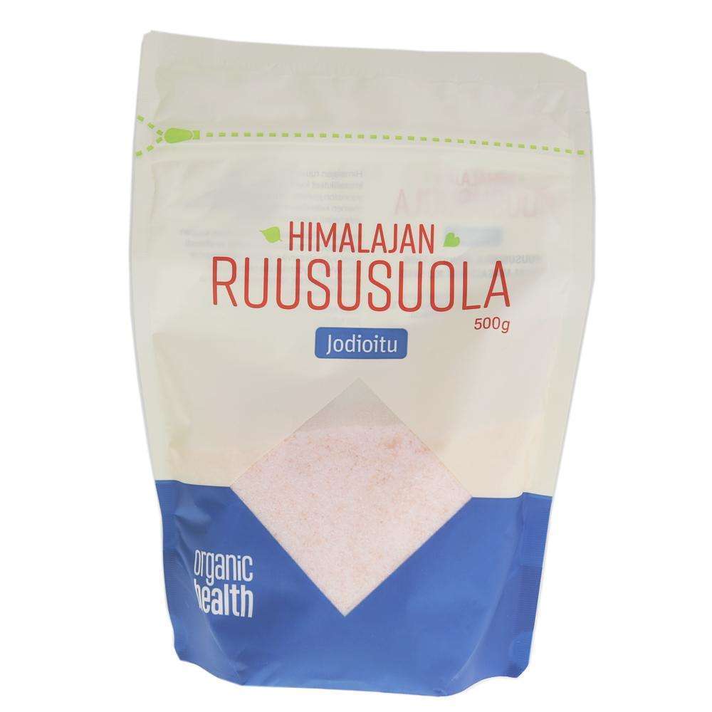 Organic Health Himalajan Ruususuola Jodioitu-Organic Health-Hyvinvoinnin Tavaratalo