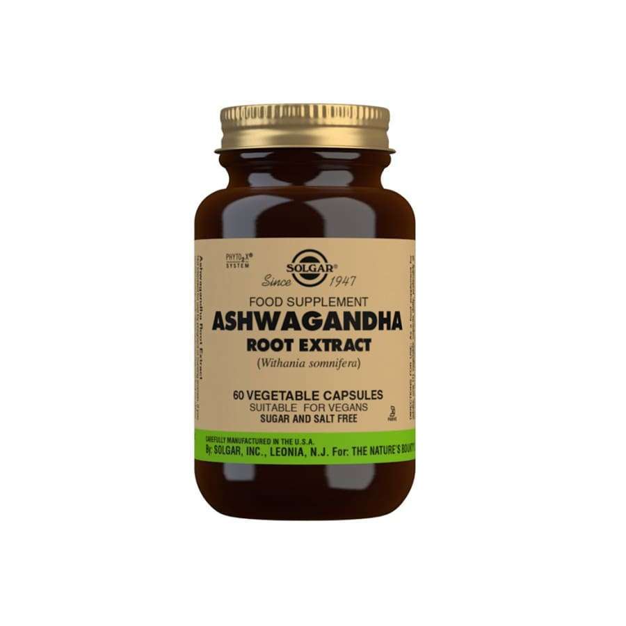 Solgar Ashwagandha juuriuute-Solgar-Hyvinvoinnin Tavaratalo