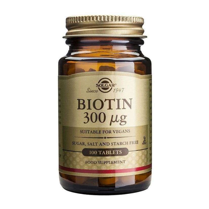 Solgar Biotiini 300 mikrog-Solgar-Hyvinvoinnin Tavaratalo