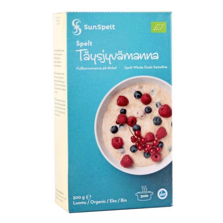 SunSpelt Luomu Täysjyvämanna-SunSpelt-Hyvinvoinnin Tavaratalo