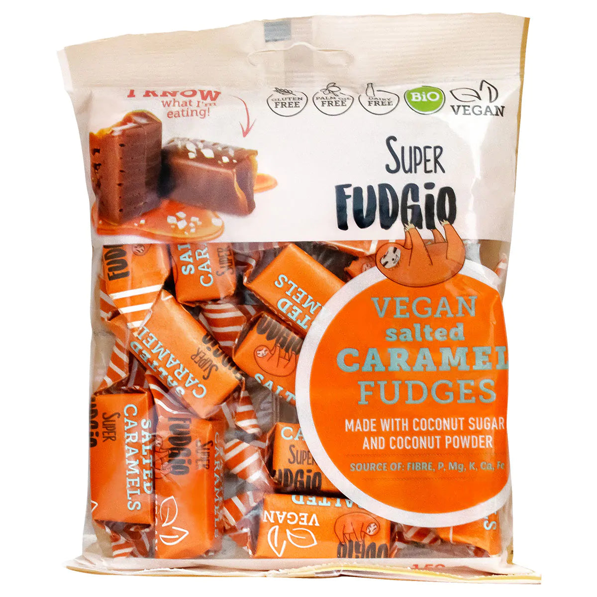 Superfudgio Luomu Suolakaramellifudge-Superfudgio-Hyvinvoinnin Tavaratalo