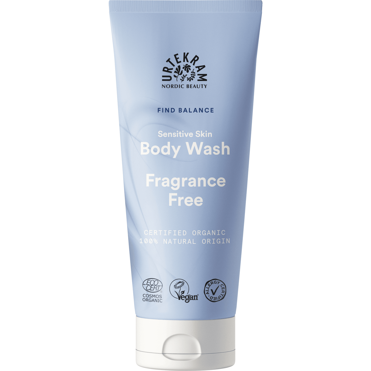 Urtekram Find Balance Fragrance Free Suihkugeeli-Urtekram-Hyvinvoinnin Tavaratalo