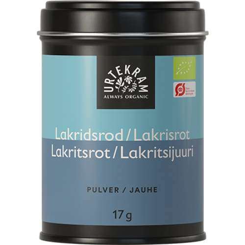 Urtekram Luomu Lakritsijuurijauhe-Urtekram-Hyvinvoinnin Tavaratalo
