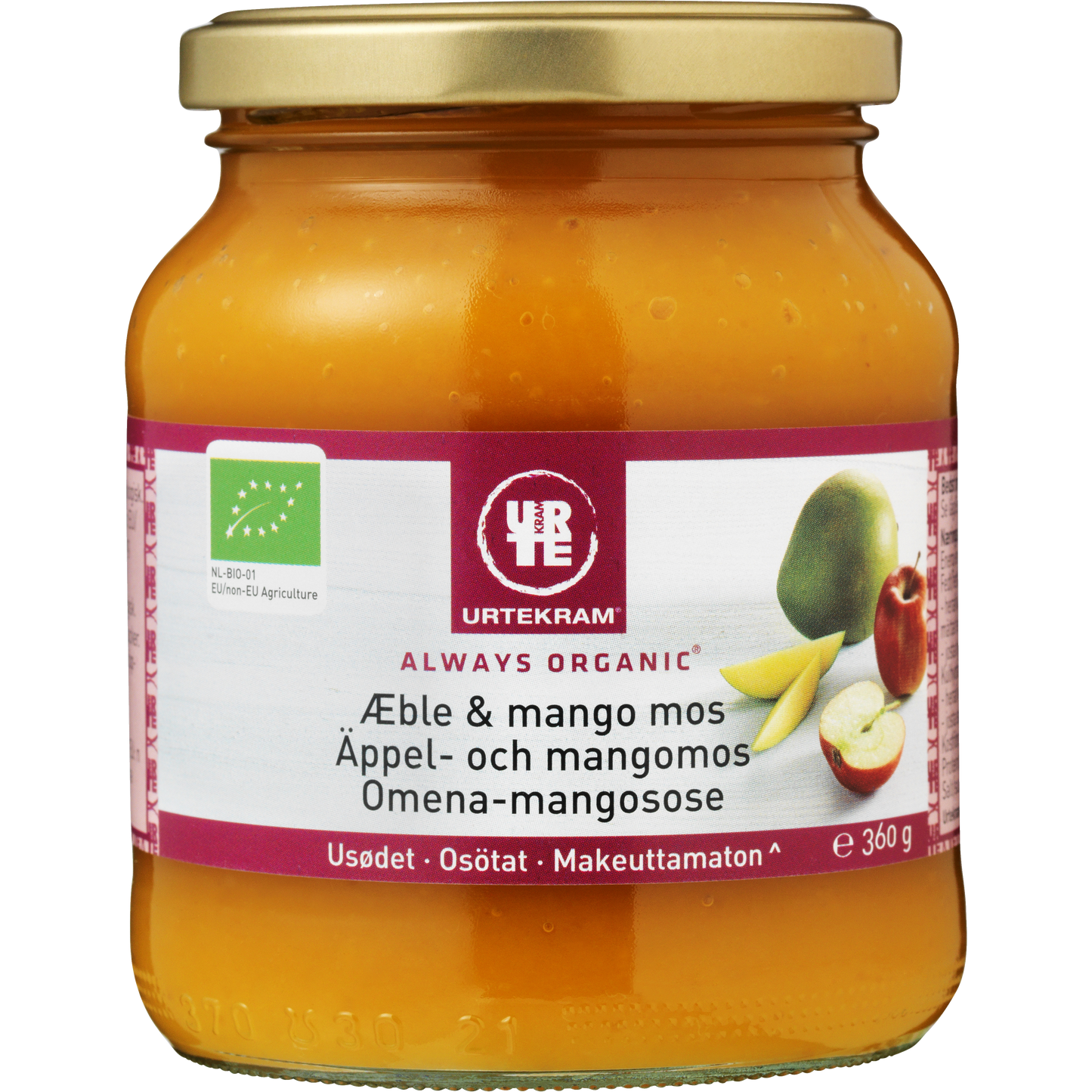 Urtekram Luomu Omena-mangosose-Urtekram-Hyvinvoinnin Tavaratalo