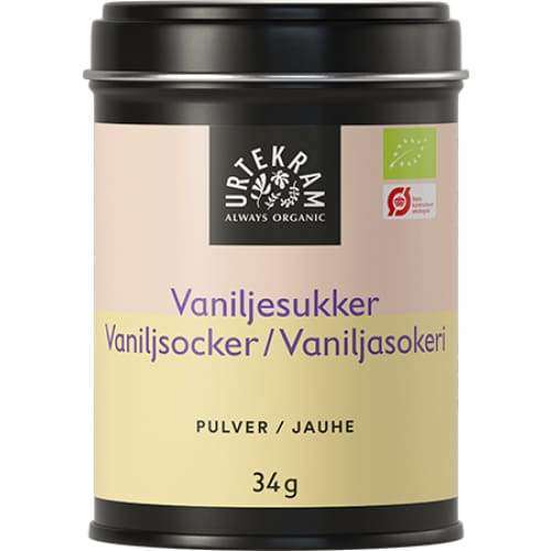 Urtekram Luomu Vaniljasokeri-Urtekram-Hyvinvoinnin Tavaratalo
