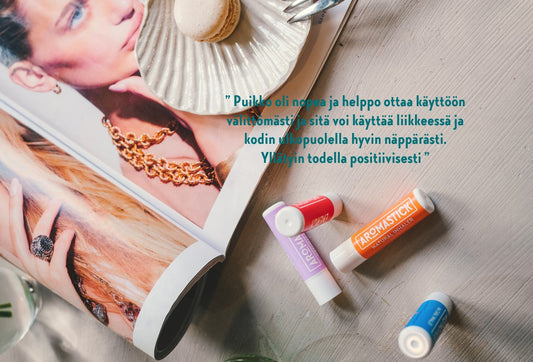 Aromastick tuo aromaterapian hyödyt arkeen