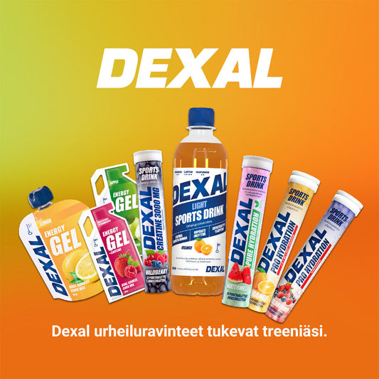 Dexal Pure Hydration urheilujuomasta raikasta tukea treeniin