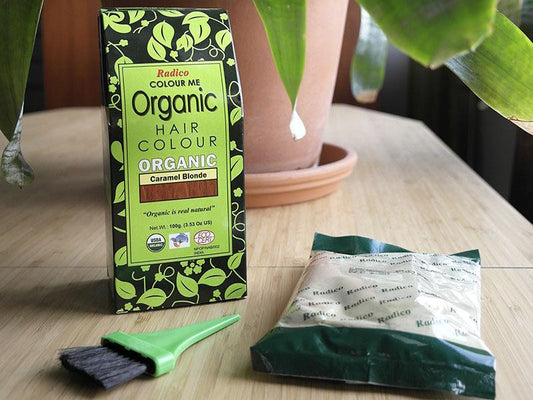Testissä Radico Colour Me Organic -kasvivärit