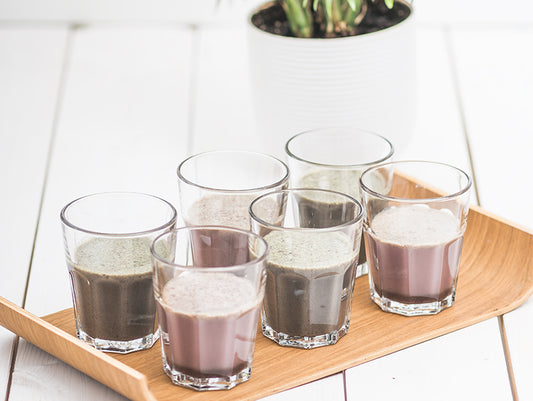 Foodinin uutuussuperfoodjuomien testausta