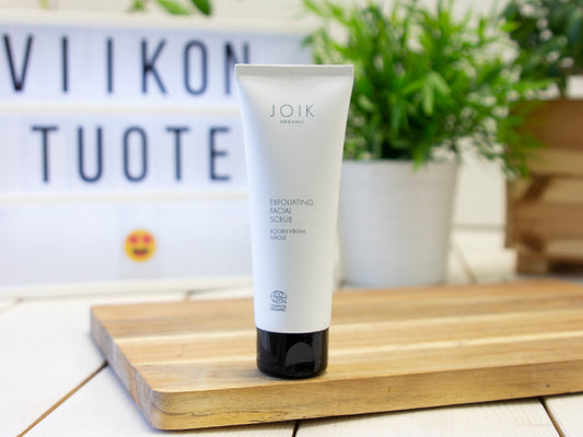 Viikon tuote: JOIK Organic Exfoliating Facial Scrub Kasvokuorinta