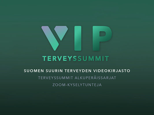TerveysSummit VIP – Suomen laajin terveystiedon videokirjasto aina käsilläsi