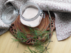 Ihoa pehmentävä DIY-vartalovoide lasipurkissa