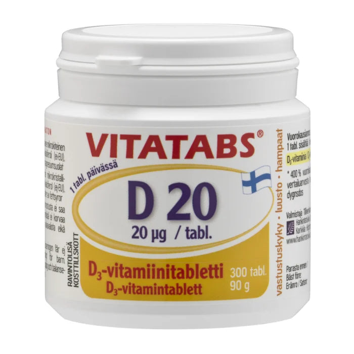 Vitatabs D 20 µg