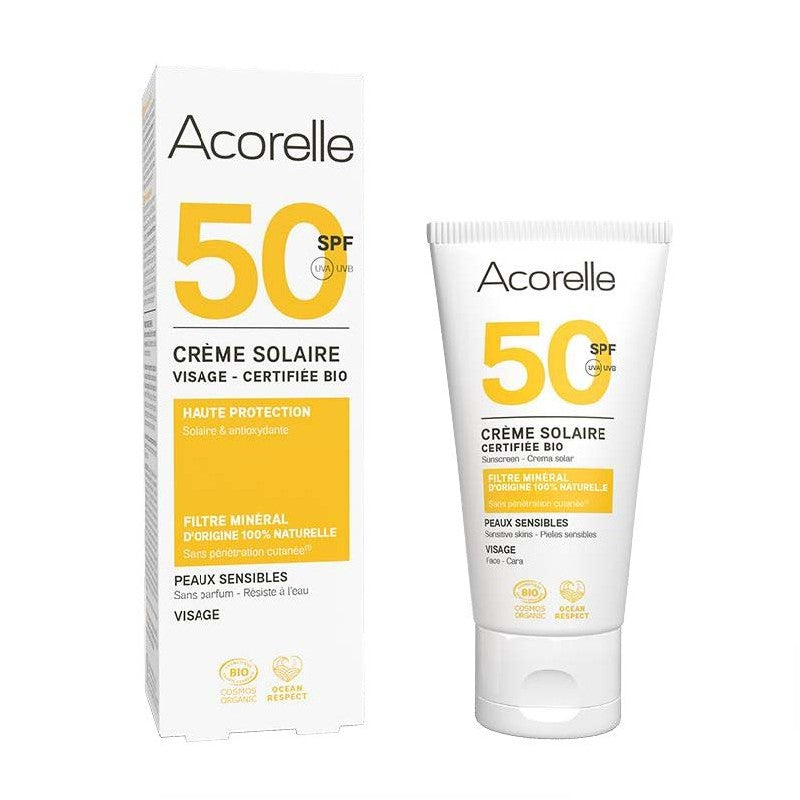 Acorelle Aurinkovoide Kasvoille SPF50