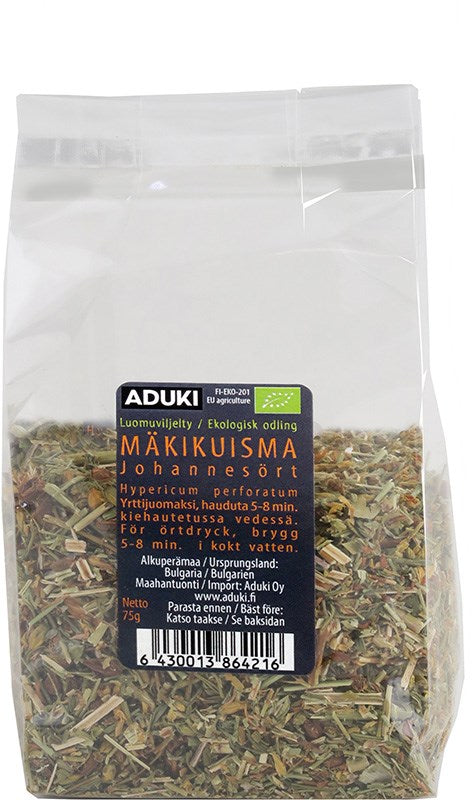 Aduki Luomu Kuivattu Mäkikuisma-Aduki-Hyvinvoinnin Tavaratalo