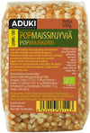 Aduki Luomu Popcorn Maissinjyvät-Aduki-Hyvinvoinnin Tavaratalo