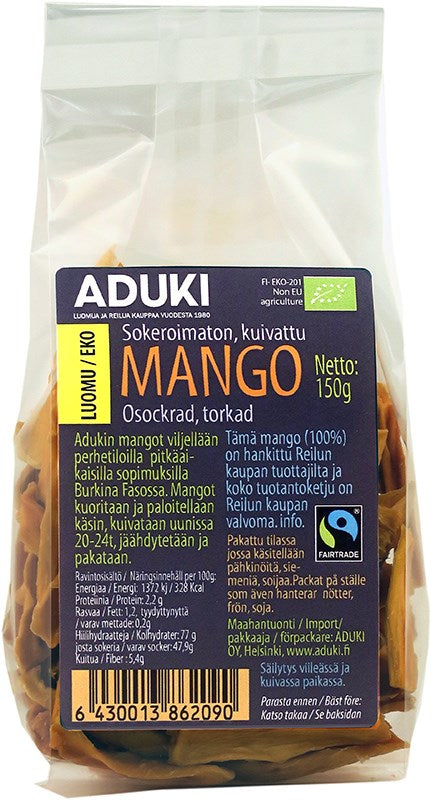 Aduki Luomu Kuivattu Mango
