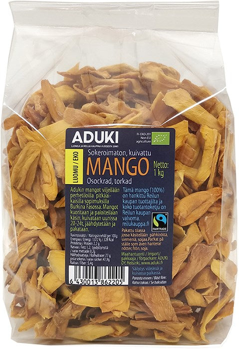 Aduki Luomu Kuivattu Mango