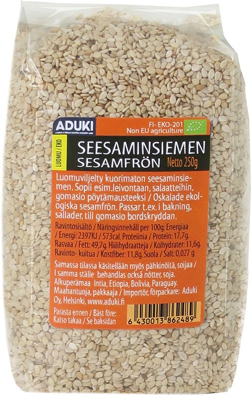 Aduki Luomu Seesaminsiemen
