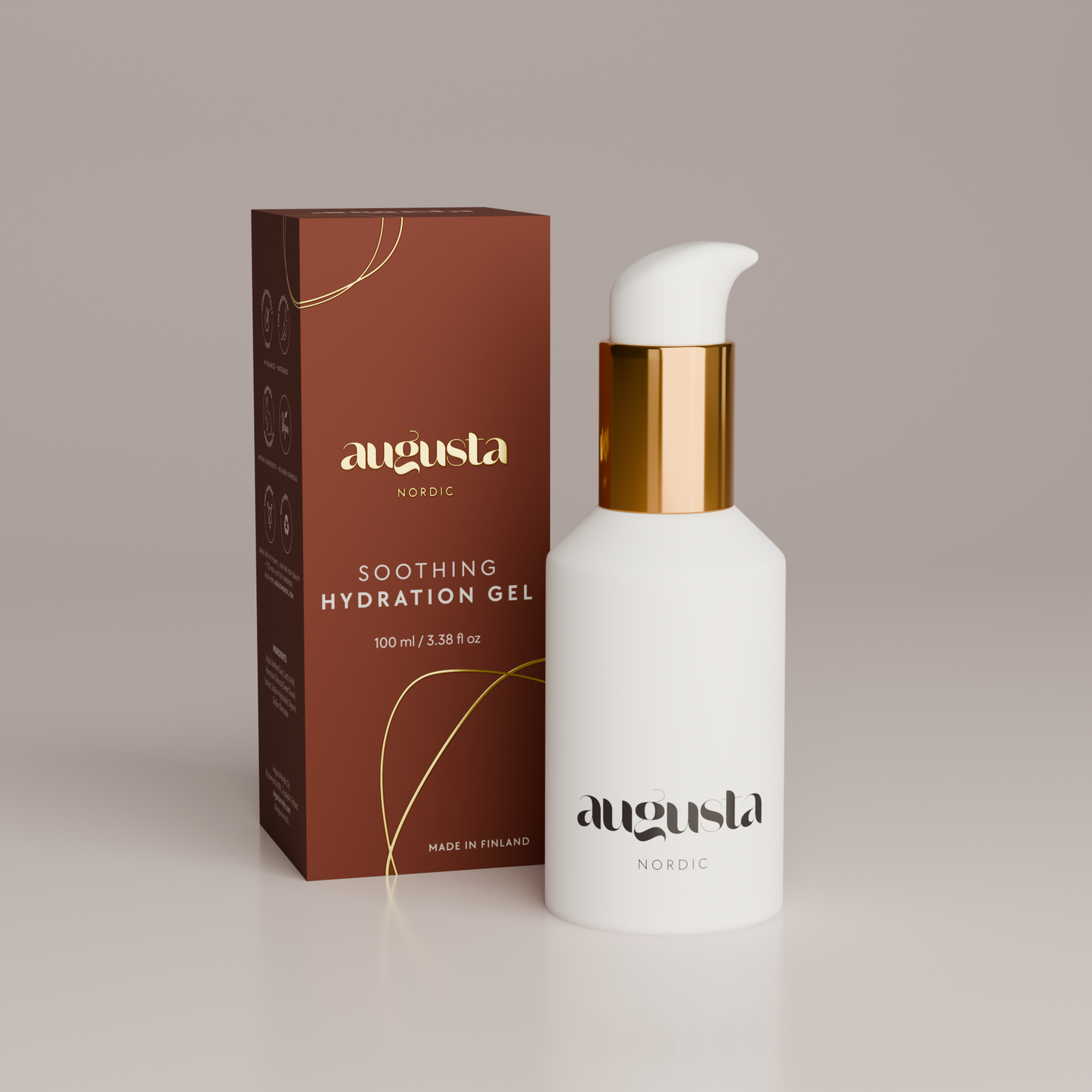 Augusta Nordic Soothing Hydration Gel-Augusta Nordic-Hyvinvoinnin Tavaratalo
