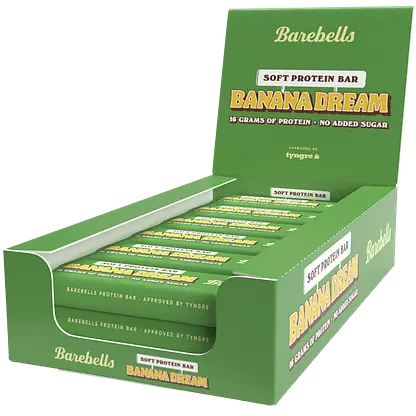 Barebells Soft Banana Dream Proteiinipatukka-Barebells-Hyvinvoinnin Tavaratalo