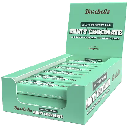 Barebells Soft Minty Chocolate Proteiinipatukka-Barebells-Hyvinvoinnin Tavaratalo