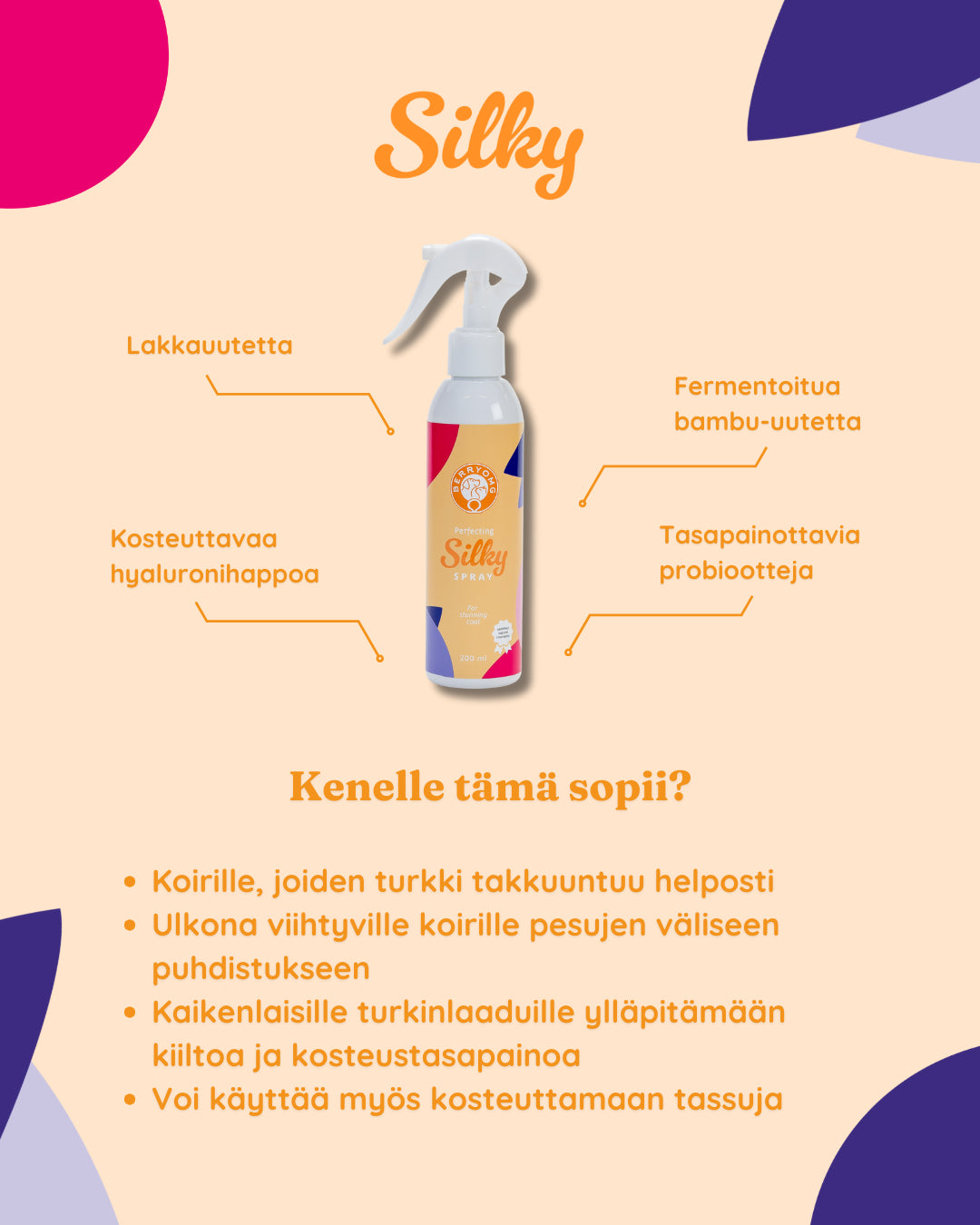 Berry OMG Perfecting Silky Spray-Berry OMG-Hyvinvoinnin Tavaratalo