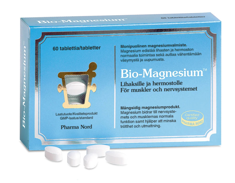 Bio-Magnesium-Pharma Nord-Hyvinvoinnin Tavaratalo