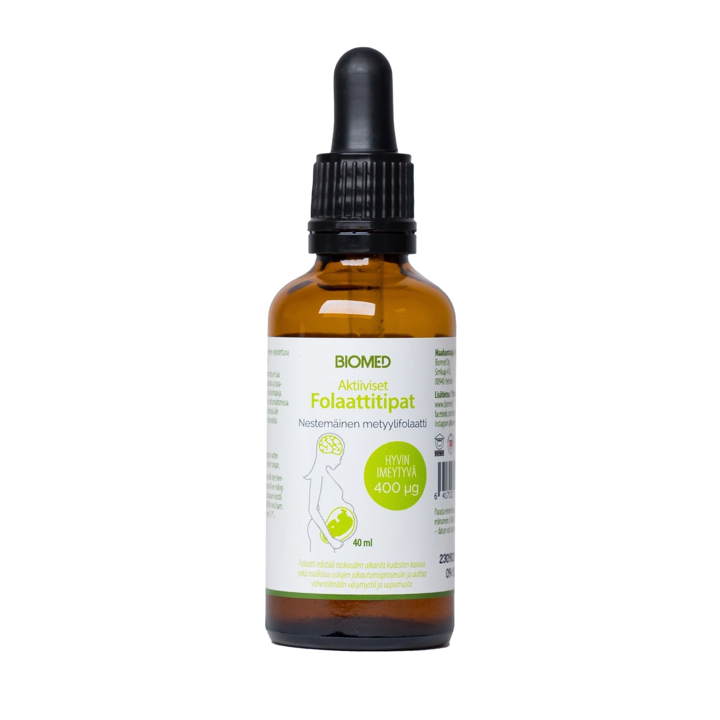 Biomed Folaattitipat-Biomed-Hyvinvoinnin Tavaratalo