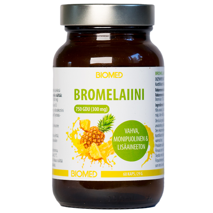 Biomed Bromelaiini-Biomed-Hyvinvoinnin Tavaratalo