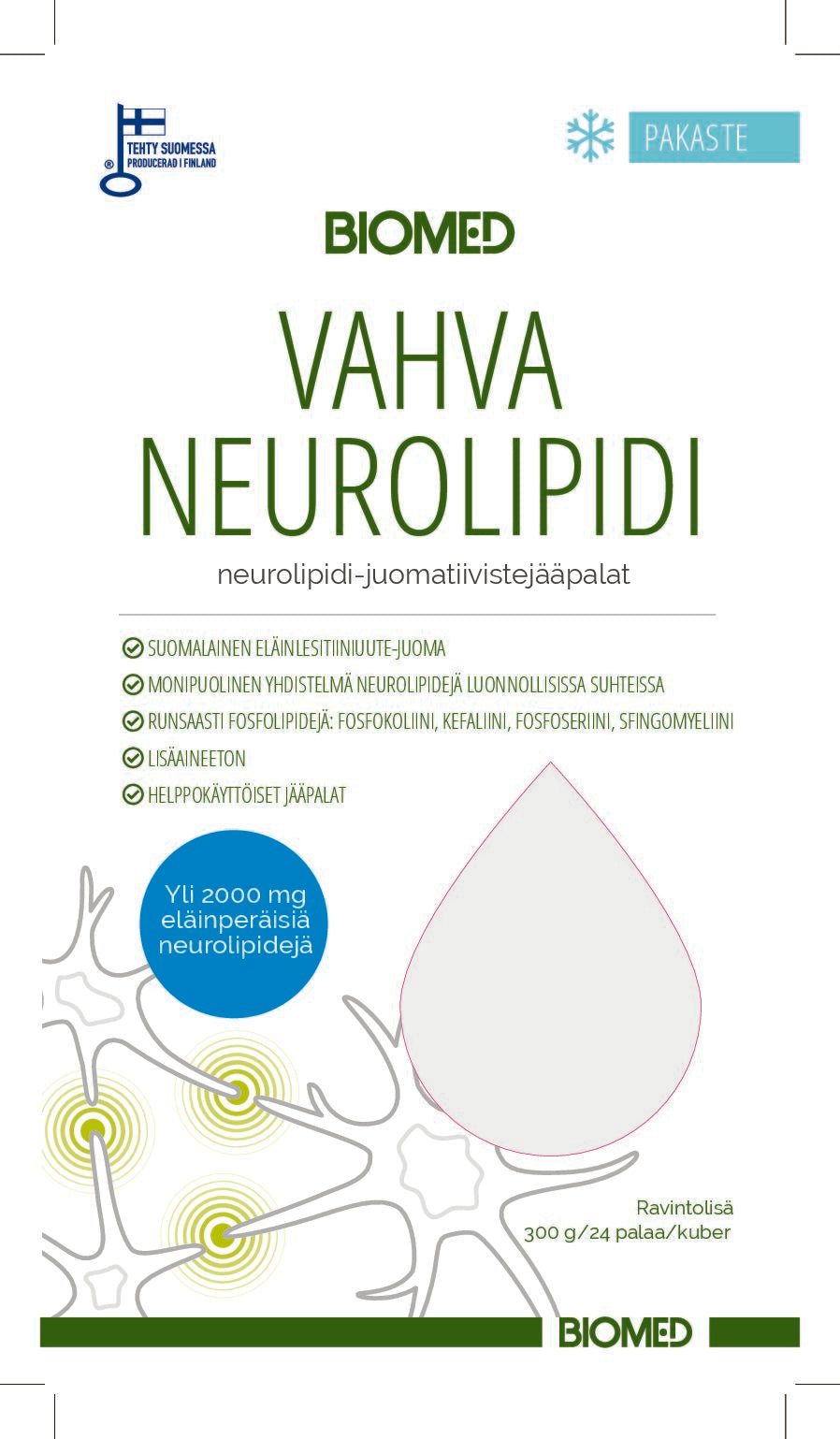 Biomed Vahva Neurolipidi jääpalat