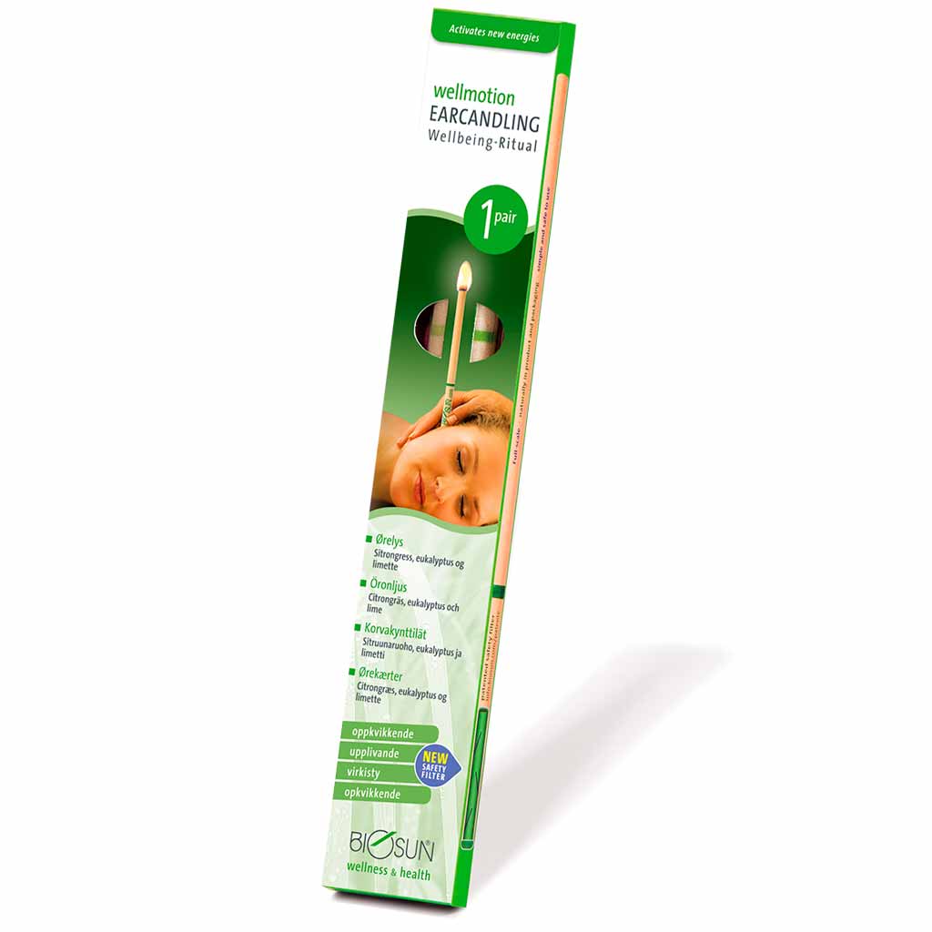 Biosun Korvakynttilä Wellmotion-Biosun-Hyvinvoinnin Tavaratalo