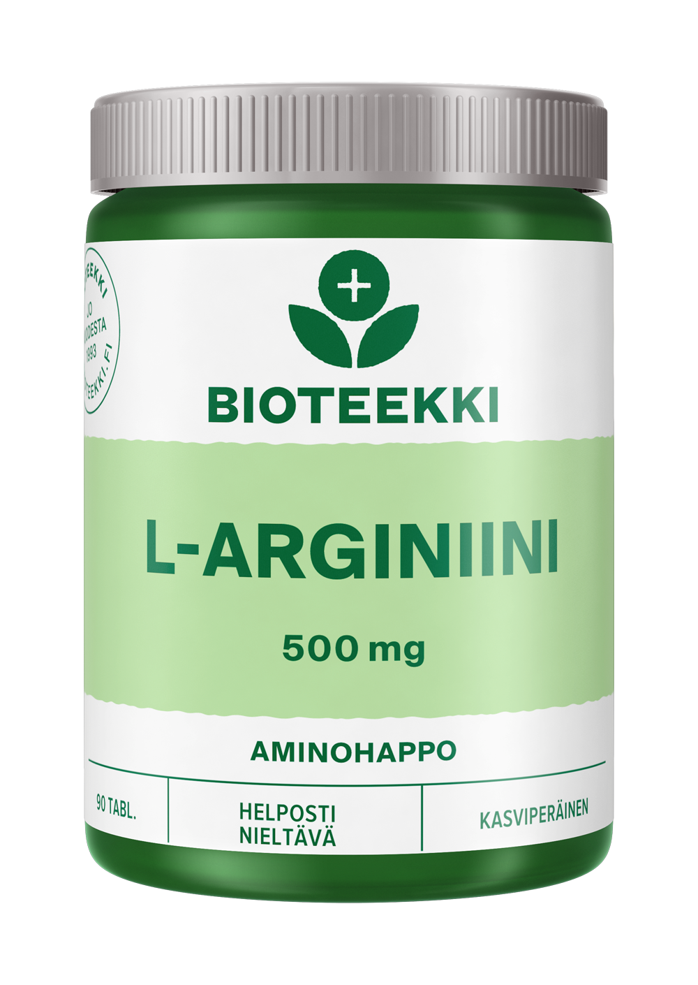 Bioteekki L-Arginiini 500 mg-Bioteekin-Hyvinvoinnin Tavaratalo