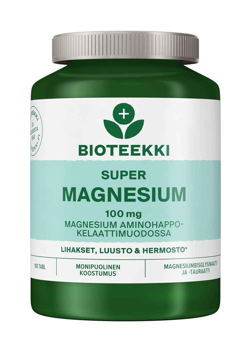 Bioteekki Super Magnesium-Bioteekin-Hyvinvoinnin Tavaratalo