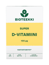 Bioteekki Super D-vitamiini 100 mikrog