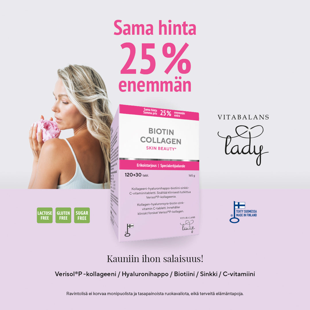 Biotin Collagen Skin Beauty-Vitabalans-Hyvinvoinnin Tavaratalo