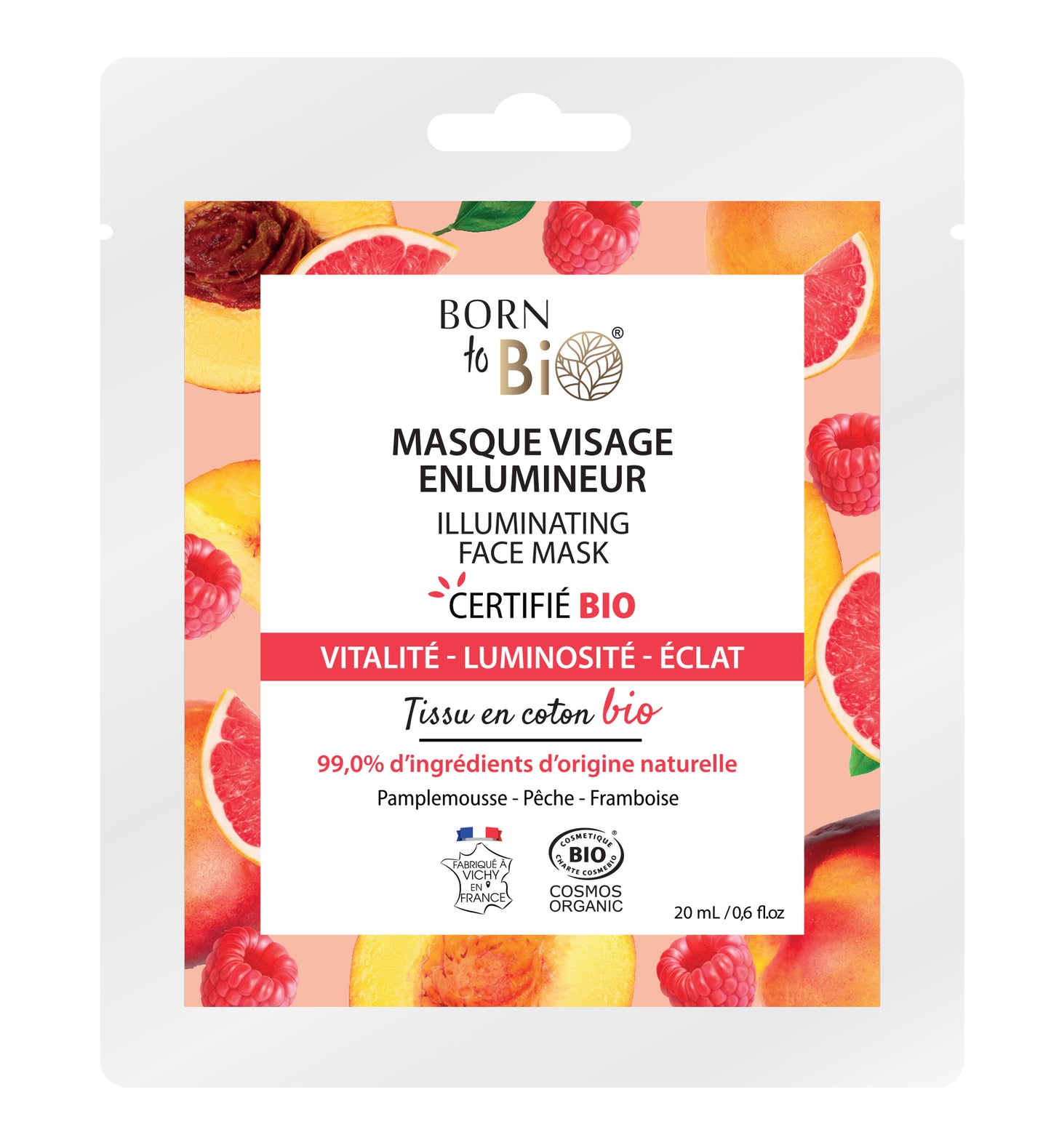 Born to Bio Illuminating Face Sheet Mask-Born to Bio-Hyvinvoinnin Tavaratalo