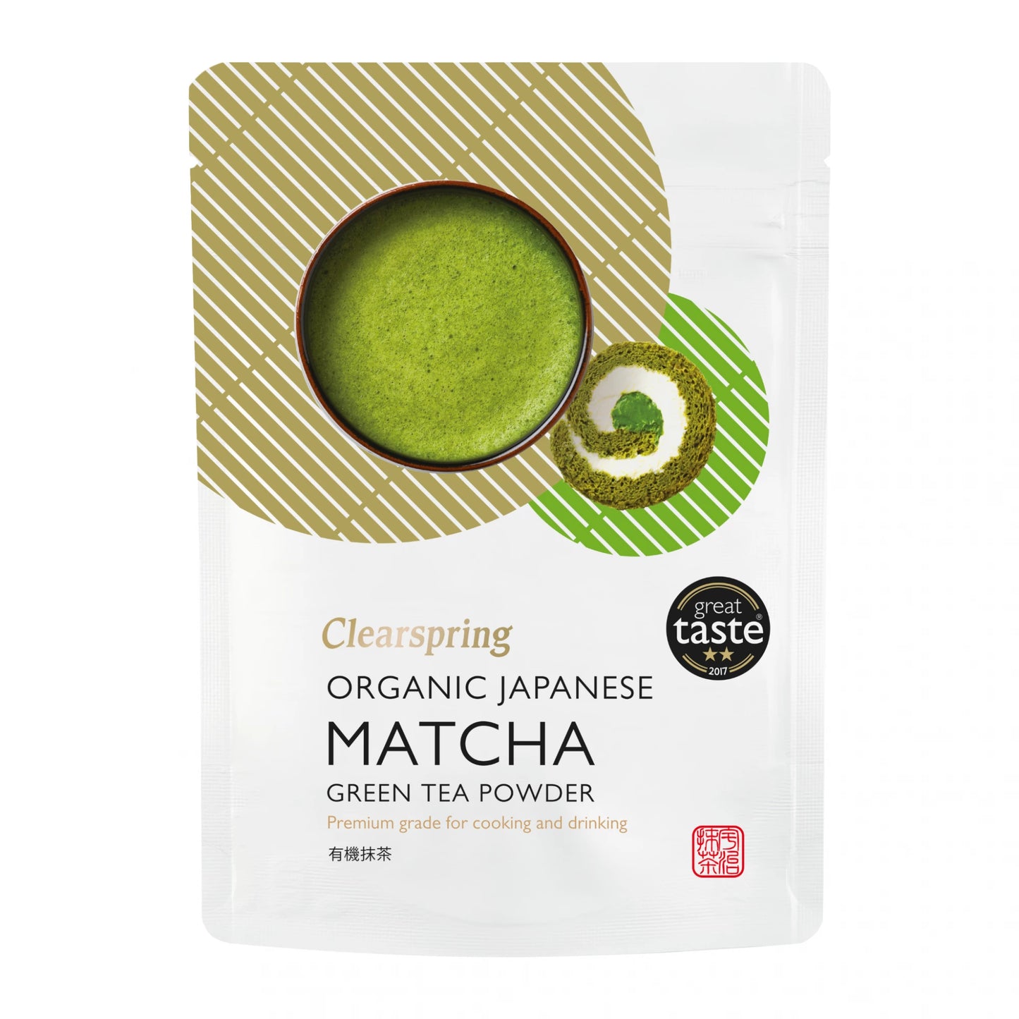 Clearspring Luomu Japanilainen Matcha Premium Grade – vihreä teejauhe juomiin ja leivontaan