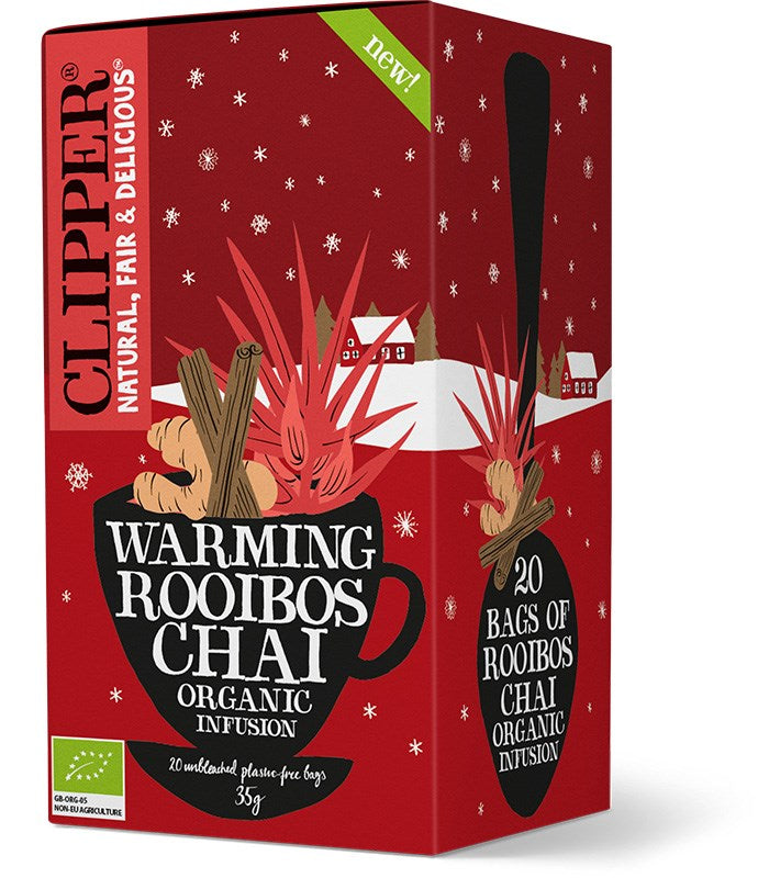 Clipper Luomu Rooibos Chai-Clipper-Hyvinvoinnin Tavaratalo