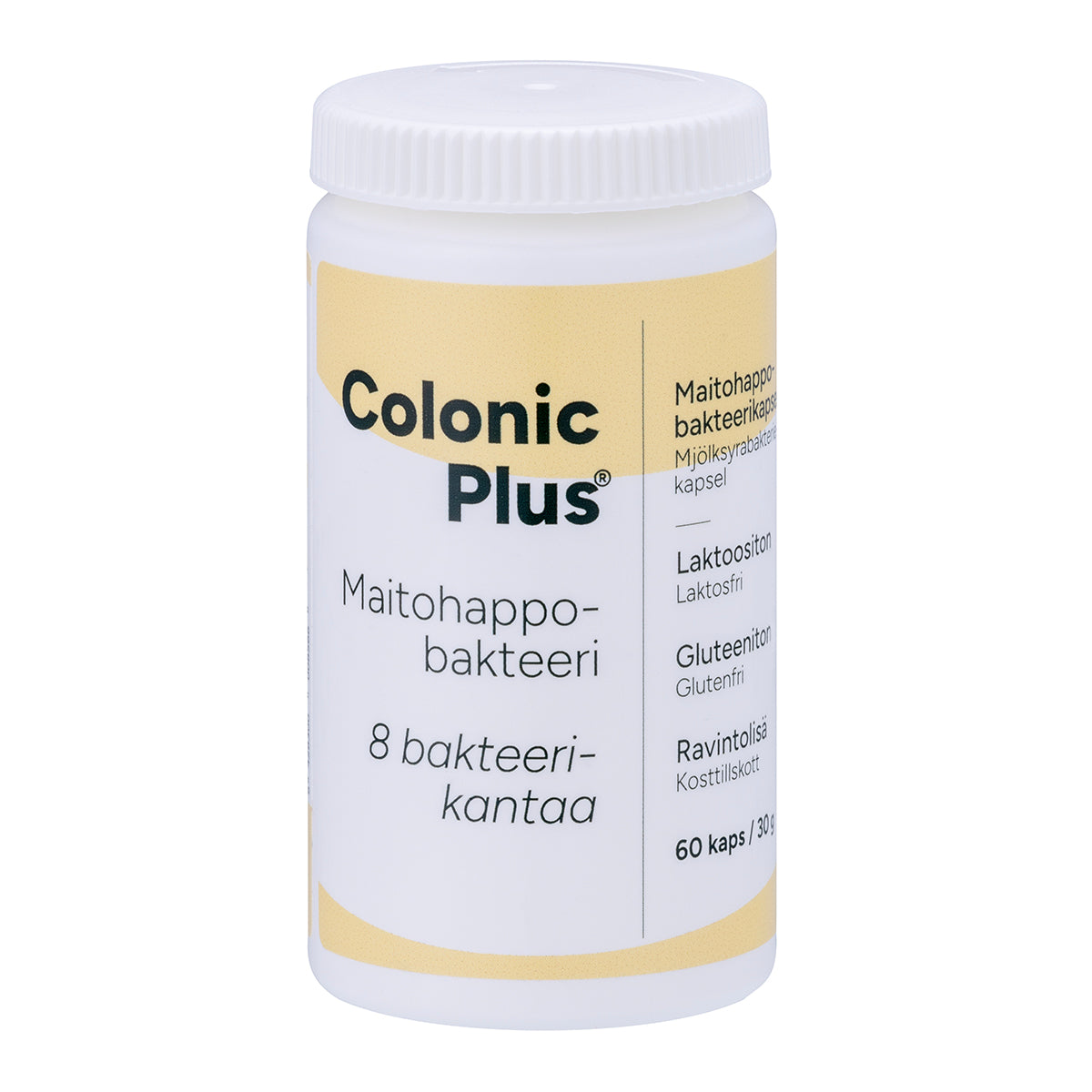 Colonic Plus Maitohappobakteeri-Hankintatukku-Hyvinvoinnin Tavaratalo