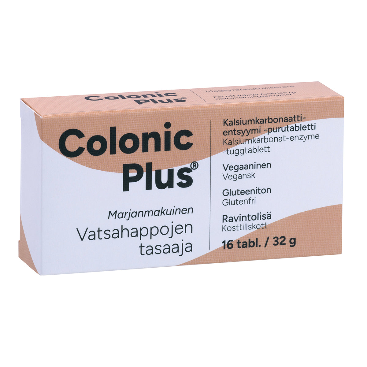 Colonic Plus Vatsahappojen tasaaja-Hankintatukku-Hyvinvoinnin Tavaratalo
