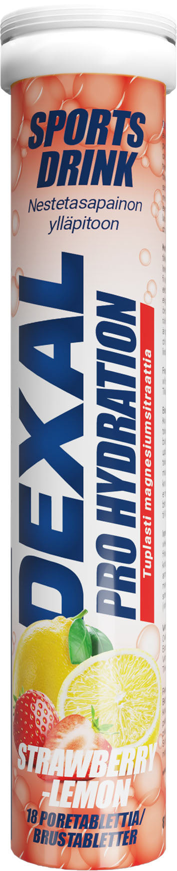 Dexal Pro Hydration Mansikka-Sitruuna + Magnesium-Dexal-Hyvinvoinnin Tavaratalo