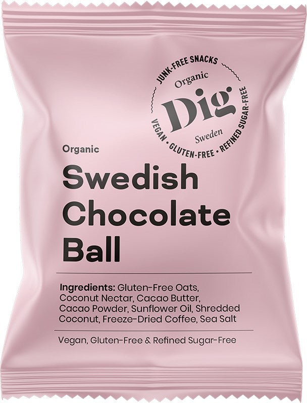 Dig Luomu Suklaapallo-Dig-Hyvinvoinnin Tavaratalo