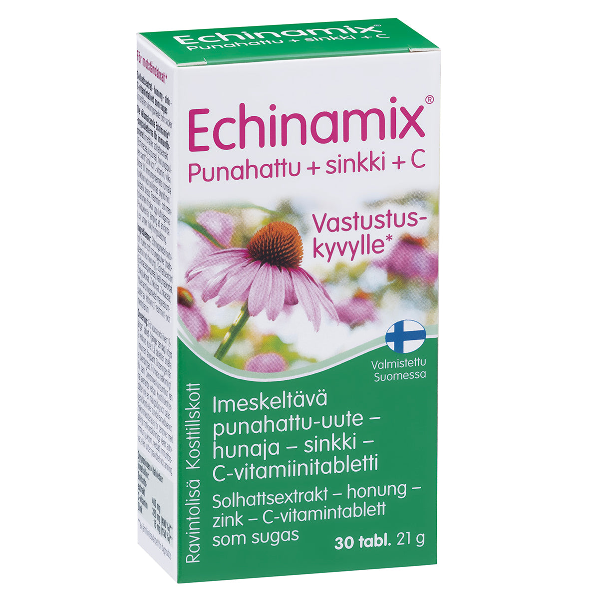 Echinamix Punahattu + Sinkki + C-Hankintatukku-Hyvinvoinnin Tavaratalo