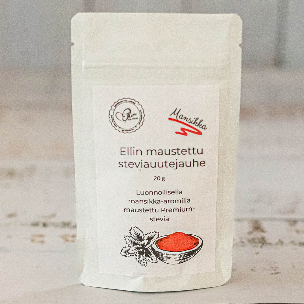 Ellin Mansikkastevia-Ellin keittiö-Hyvinvoinnin Tavaratalo