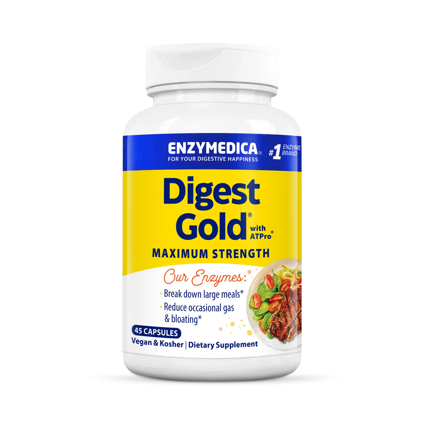 Enzymedica Digest Gold with ATPro-Enzymedica-Hyvinvoinnin Tavaratalo