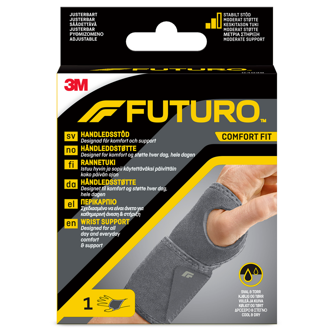 FUTURO Comfort Fit Säädettävä Rannetuki